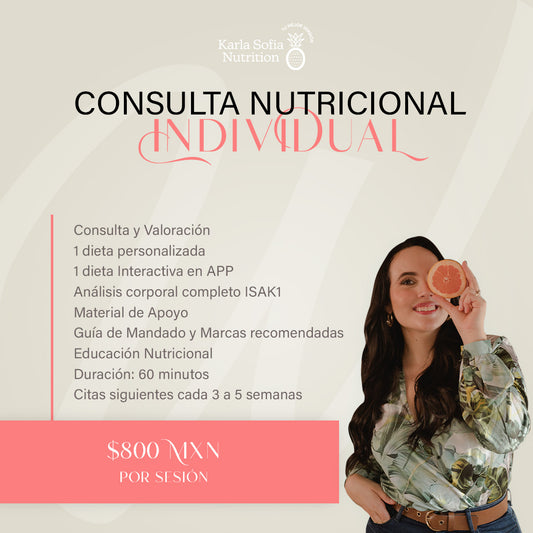 Consulta Nutricional Individual